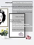 A2Z Home Solutions® Wall Photo Frame Rustic 70x90 cm Frame With 80x60 cm Mount Picture Poster Print With Clear HD Perspex 30x15 MM Moulding Mounting Hooks MDF Backboard - Image 9