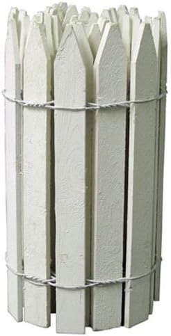 Deflecto Valla de madera de 16" x12'