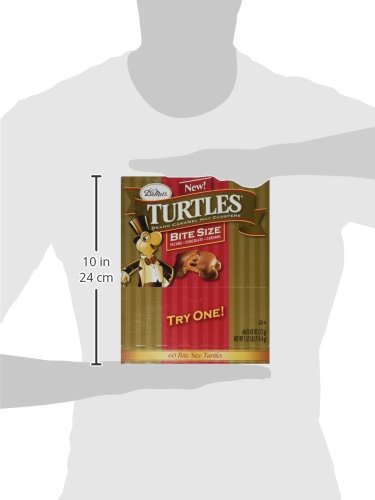 Demet's Turtles Original Bite Size (.42 ounce), 60-count
