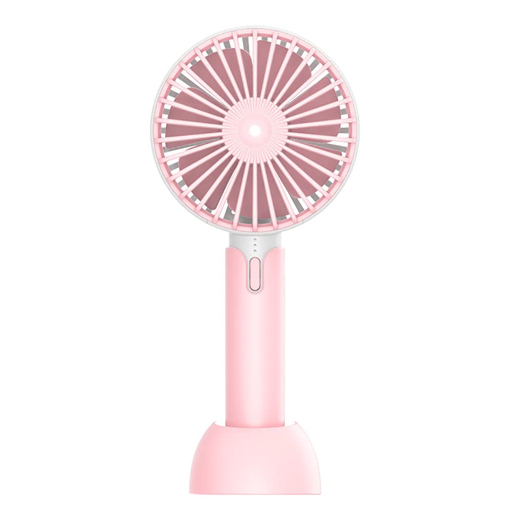 Ventilateur de table rechargeable 1200 mAh USB portatif à 3 vitesses pour maison et bureau