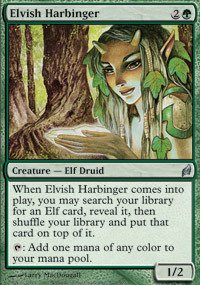 Magic The Gathering - Elvish Harbinger - Lorwyn