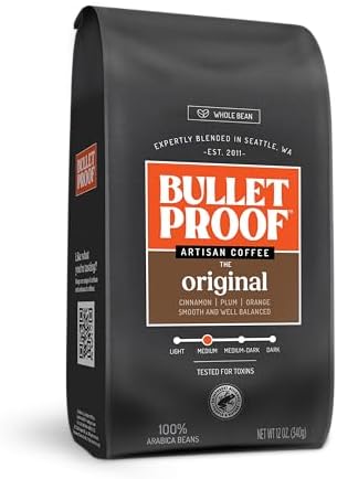 Bulletproof The Original Roast Whole Coffee Bean, Medium