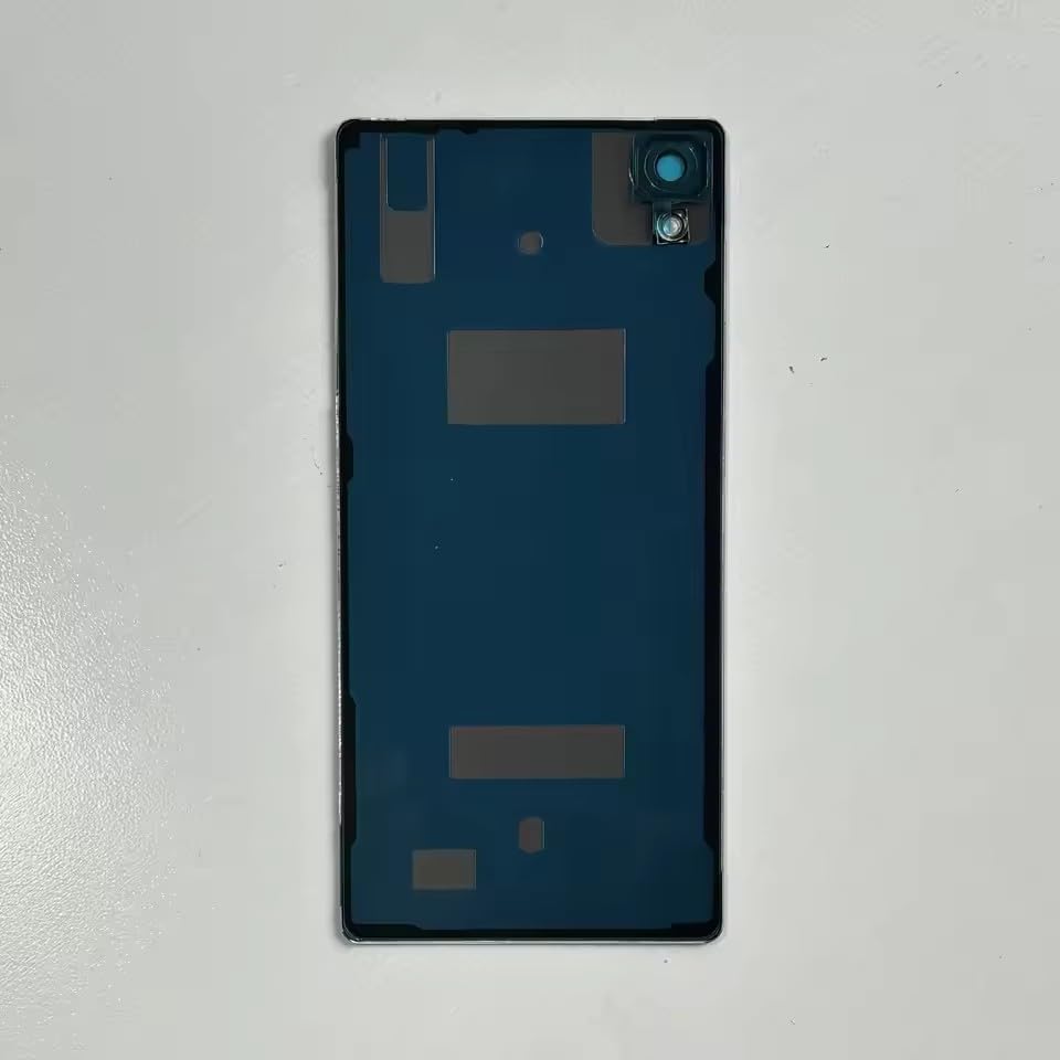 YOOOKOOO Compatible Rear Back Cover for Sony Xperia X F5122 F5121– Battery Door Housing Replacement Part (Silver)