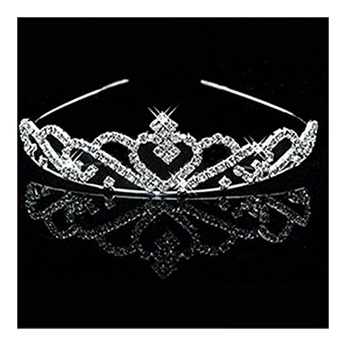 Accesorios de cabello para novia y tiaras con perlas de mujer para fiesta
