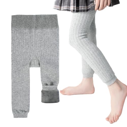 Toddler Girls Fleece Lined Winter Leggings 1-6 Years