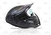 JT Premise Total Headshield Paintball Goggle with Single Lens, Black
