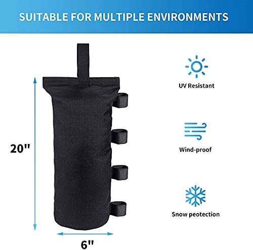 image for Joramoy Heavy Duty Canopy Weight Bags(120LBS) for Pop up Canopy Tent, 