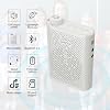 SHIDU Voice Amplifier, Bluetooth Power Voice Amplifier for Teachers Rechargeable Personal Speakers Microphone Headset Support MP3 Format AUX FM for Classroom Tour Guide Training Meeting Speech