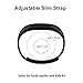 TOOBUR Slim Fitness Tracker Watch, Activity Tracker, Pedometer, Calorie Counter, Sleep Monitor,IP67 Waterproof Step Counter Watch with Wrist Silent Alarm Clock for Kids Girls Boys Teens