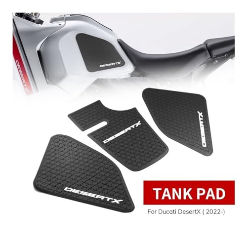 Protection latérale réservoir moto Desert X 2022 Pads de Traction Premium en Caoutchouc