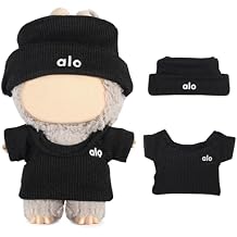 Clothes for 17 cm Doll Clothesno Doll,2 Piece Set Hat Clothing,Cute and Premium Dolls Outfit Accessories