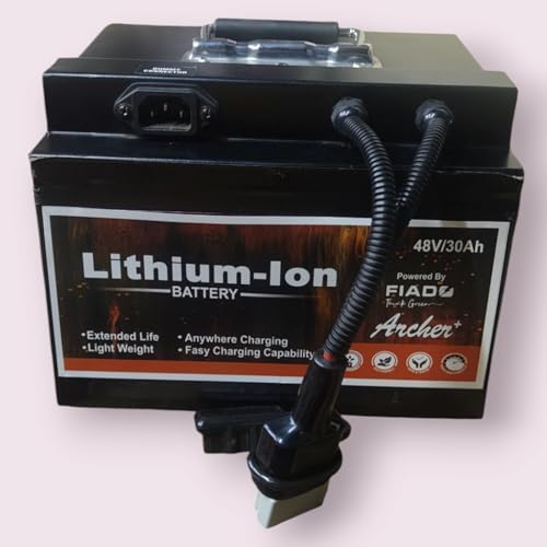 Image of 48V Lithium-Ion (NMC) Battery - 14S Lightweight, Long-Lasting Battery Pack for Electric Vehicles (1, 48V /30Ah) | 1-Year Warranty