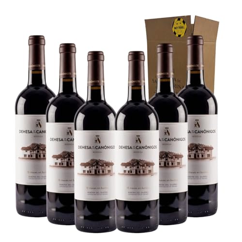 Dehesa de los Canónigos - Ideal para Maridar con Carne y Comida Mediterránea - Pack 6 Botellas 75cl