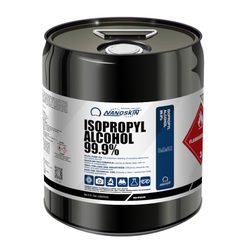 Nanoskin 99.9% Isopropyl Alcohol, 5 Gallon