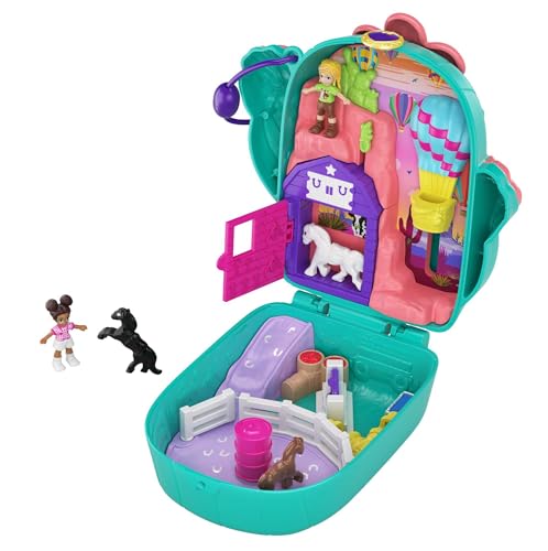 Polly Pocket coffret ranch du cactus pour jouer sans perdre les figurines