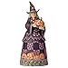 Enesco Jim Shore Heartwood Creek Halloween Witch with Pumpkin