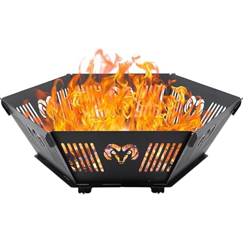 Portable Plug Fire Pit, 38.6" Collapsible Fire Pit for Outdoor Wood Burning with Carry Bag, Folding Fire Pit for BBQ, Camping, Travel, Picnic, Backyard, Patio Cover