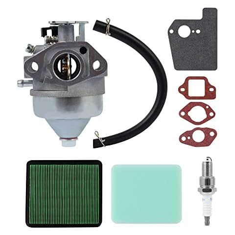 Besnor GCV190 Carburetor with Air Filter Kit for Honda HRB217 HRX217 HRX217K1 HRX217K2 Lawn Mower & GCV190A GCV190LA Engine, Replace OEM 16100-Z0Y-013 16100-Z0Y-813 16100-Z8D-911 Cover