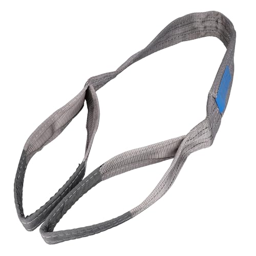 Eslinga de Elevación Eslinga de Elevación de Alta Resistencia 4T PES Correas de Elevación Correas de Eslinga de Elevación de Ojo Plano Eslinga de Red de Cuerda de Alambre Correa