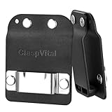 ClaspVital TapeGrip | Universal Brand Tape Measure Clip​ - Compatiple with Milwaukee/Stanley Tape Measure Holder for Belt | Compatiple with Craftsman, Makita, Ryobi | 2' Heavy-Duty Belt Hook