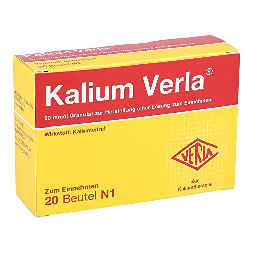 KALIUM VERLA Granulat Btl. 20 St Cover