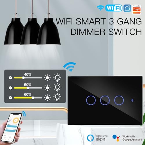 Solución para múltiples luces con interruptor táctil WiFi 2