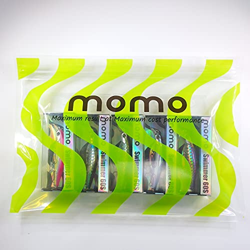 【momoルアー】モモルアー スイマー 60 6g シンキングミノー トラウトミノー メッキ カマス 小型青物に (ソルトカラー #01) 6枚目