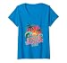 Women's Retro Summer Vacation 2026 Trip Surfing Travel Vacay V-Neck T-Shirt