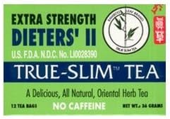 Bamboo Leaf Brand Extra Strength Dieters II True Slim Tea 12 Bags