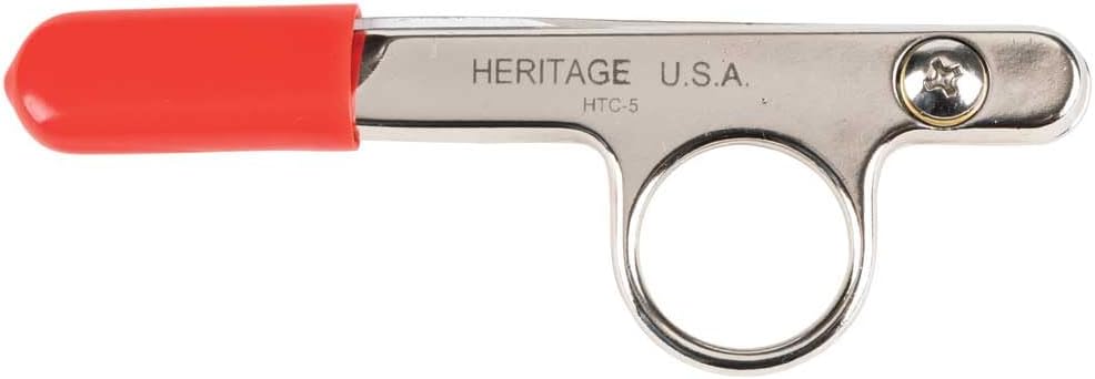 Klein Tools GHTC5 Scissors, Made in USA, Threadclip with Spring Action to Open Automatically, 4-1/2-Inch