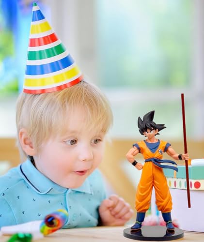Image of Anime Cartoon Character Q Posket Action Figure | Limited Edition | Attractive Lightweight Durable Collectibles Figures for Home Decors Office Desk and Study Table (Goku IV)