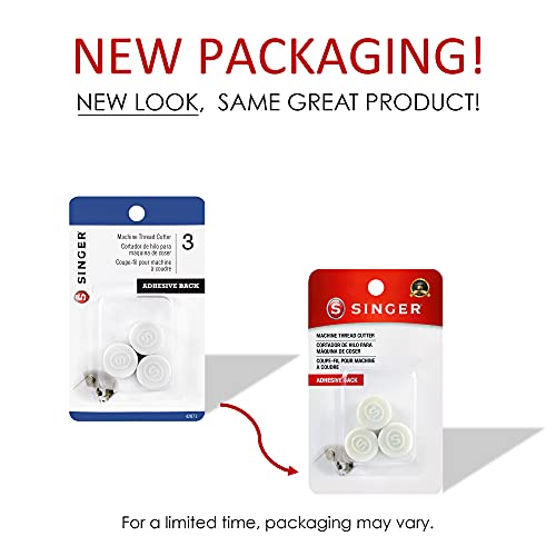 Singer Sewing Machine Thread Cutters, White 3 Piece #TOP4