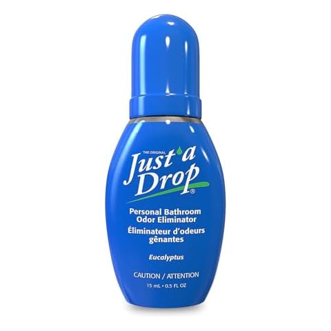 JUST A DROP - Before-You-Go Toilet Odor Eliminator – Truly Incognito Light Scent (0.5 fl. oz. - 1 Pack) Cover