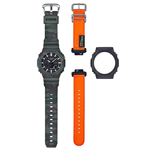 Casio G-Shock GAE-2100WE-3ADR Black Analog-Digital Dial Camouflage Resin Strap Men's Watch Shock and 200M Water Resistant G1312 - Image 2