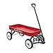 Synergistic Industrial Childrens Classic Pull Along Steel Wagon (SN-1817)