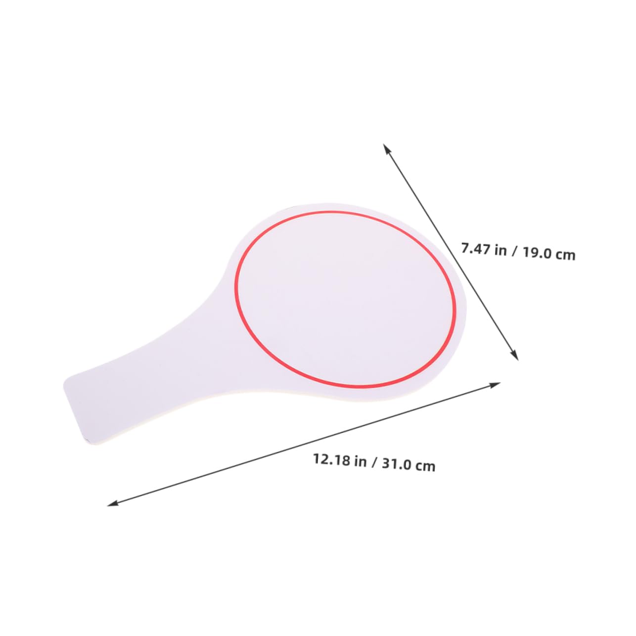 KICHOUSE Handheld Scoreboard Dry Erase Writing Scoreboard for Outdoor Events Judges' Paddle Included