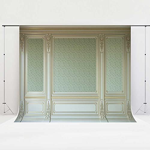 Amazon | Kate 2x2m 背景布 レトロ 緑 壁 写真の背景 撮影用 道具
