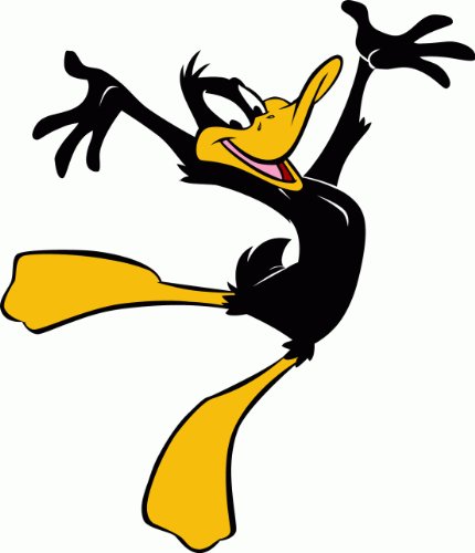 valstick Daffy Duck Cartoon Car Bumper Sticker Decal 4