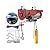 Electric Hoist Winch Cable Lifting Engine Crane Remote Control Wire Hoist for Boat Car Scaffolding Garage Warehouse Lift for Cars, Home Improvement, Cargo Handling(400 Kg(880 lbs))