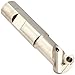 Ceratizit 11616619 270 Series Indexable Milling Cutter, Shank Mount, Right Hand, 0.75" Cutting Dia., 1" Shank Width, 0.157" Dp. of Cut, 3 Inserts Required, 9 mm Insert Size