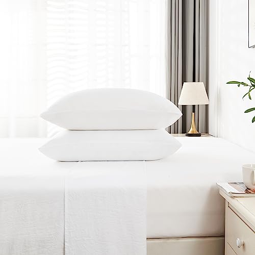 image for LINENOVA Prewashed Queen Sheet Set - 4 Piece Premium 1800TC Ultra-Soft