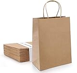 DIY Papier Geschenktüten: Reines Kraftpapier. Machen Sie es zu Ihren eigenen Geschenktüten, indem Sie schreiben, malen oder andere kleine Dinge aufkleben, um sie Ihrem Partymotiv anzupassen, machen sie etwas Besonderes.
