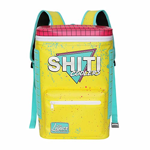 SHITI Coolers Mochila hielera lateral suave para fiestas en la playa, piscina, portón trasero o camping, protector de espalda portátil, aislado y a prueba de fugas, alto rendimiento pero
