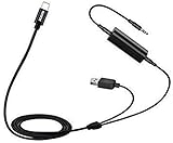 Ground Loop Noise Isolator ist ein gratis Geschenk, aber es ist notwendig für kein Lärm hohe Qualität Sound.