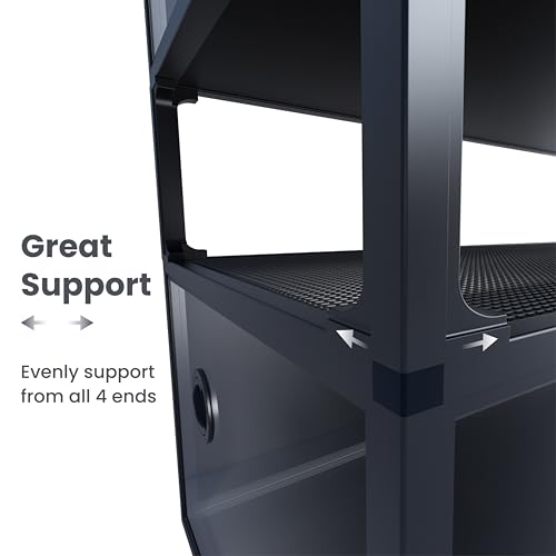 Image of Phailozoo Reptile Terrarium Stackers V2, 10 inch Tank Accessories Spacers for Phailozoo Collection 50 /85 /120 Gallon Tanks 4Pcs