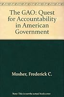 The Gao: The Quest for Accountability in American Government 0891584587 Book Cover