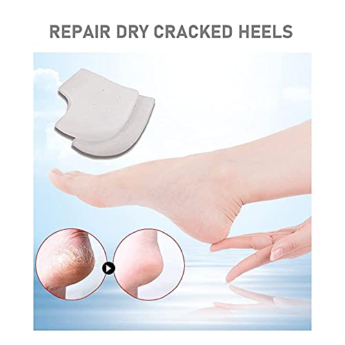 Image of VivoFoot 2 Pair Gel Heel Protector,Heel Pain and Cracked Heels Relief Socks (Pack of 2)
