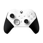 Xbox Elite Bluetooth Wireless Controller Series 2 - Core Edition (White) For PC, Series X|S, One, Windows 10, Mobile