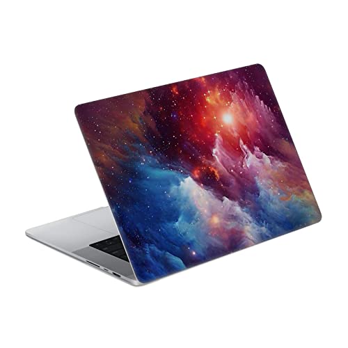 Autocollant MacBook Pro 14 A2442 peau vinyle espace galaxie