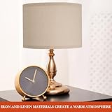 Zoom IMG-2 luxshiny paralume lampada in lino Zoom IMG-2 luxshiny paralume lampada in lino